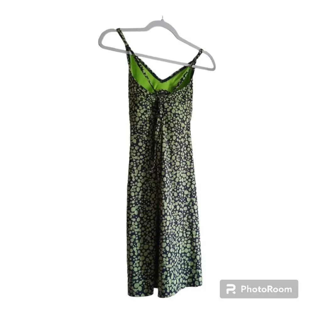Title Nine Spotted Adjustable Cross Strap Dress - Picture 3 of 4